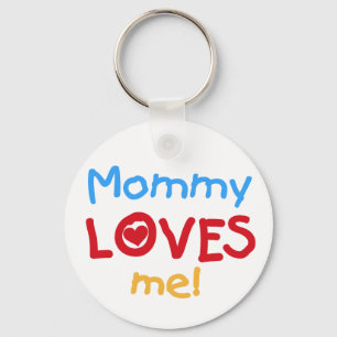 Mamman älskar mig Keychain Nyckelring