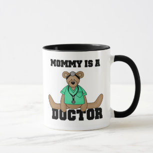 Mamman är en doktormugg mugg