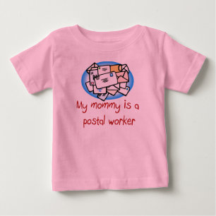 Mamman är en post- arbetarbebist-skjorta t shirt