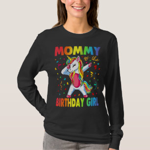 Mamman Birthday Girl Mor Unicorn Birthda T Shirt