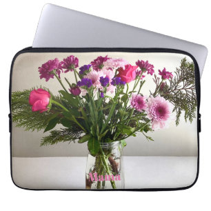 Mamman Bouquet+ Anpassningsbar för färgstarka Mor- Laptop Fodral
