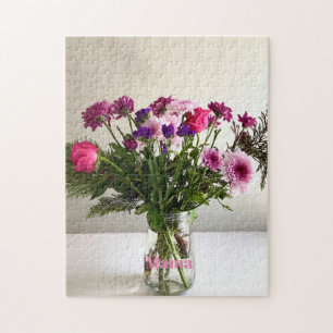 Mamman Bouquet+ Anpassningsbar för färgstarka Mor- Pussel
