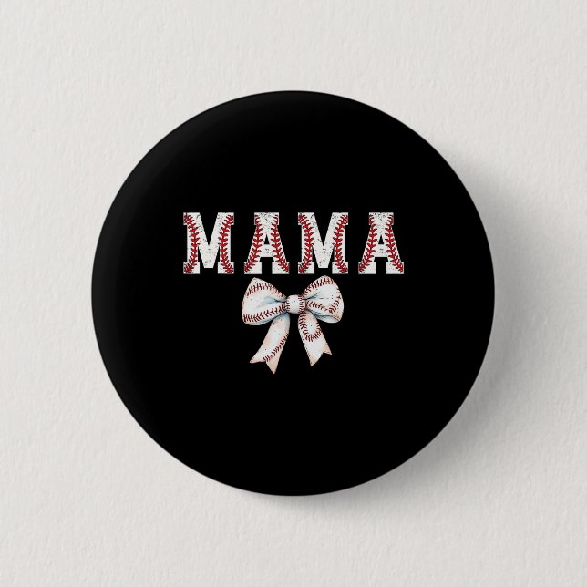 Mamman Bow Bow Bow Bow Bow Bow Cute Base Knapp (Framsida)