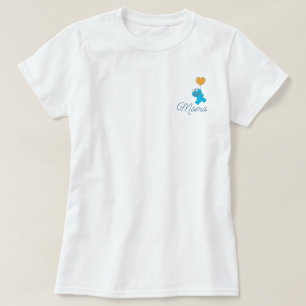 Mamman Cookie Monster Baby Shower T Shirt