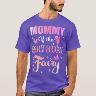 Mamman Fairy Princess Girl Girl Party De T Shirt