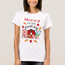 Mamman Farm Animal of the Birthday Boy | Barnyard T Shirt