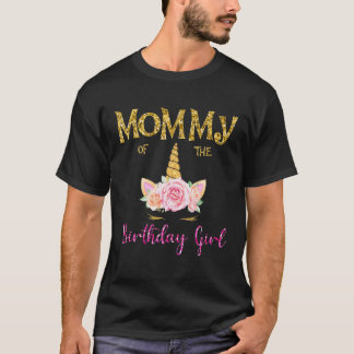 Mamman för Blommigten för dagstidningen Girl Unico T Shirt