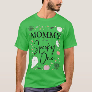 Mamman för den första födelsedagen för en flicka t shirt