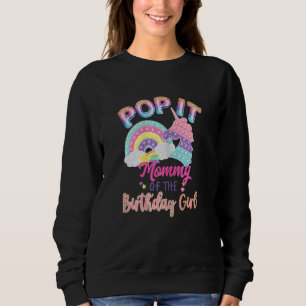 Mamman för födelsedagsflickan för Pop Party T Shirt