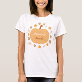 Mamman för höstskörd som ska vara anpassat namn t shirt