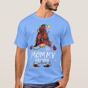 Mamman Gnome Buffalo Plade julljus Mamma T Shirt