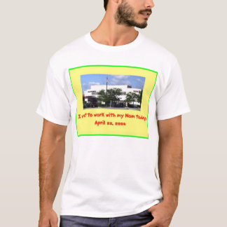 Mamman - komma med ditt barn till arbetsdagen t-shirt