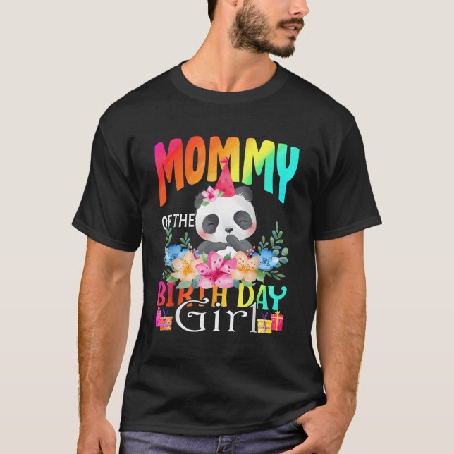 Mamman Panda Unicorn T Shirt (Framsida)