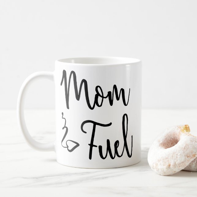 Mamman tankar muggen kaffemugg (Med munk)