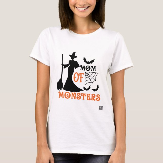 Mamman till monster t shirt (Framsida)