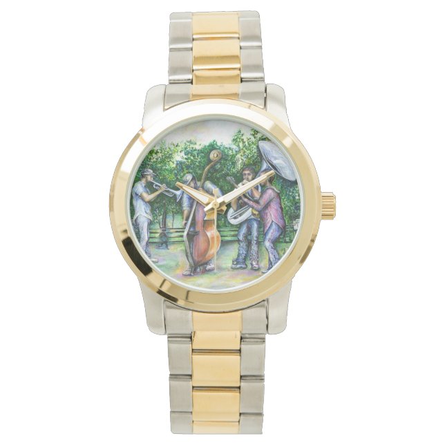 Mamman varnade mig aldrig om tejspelarna armbandsur (Framsida)