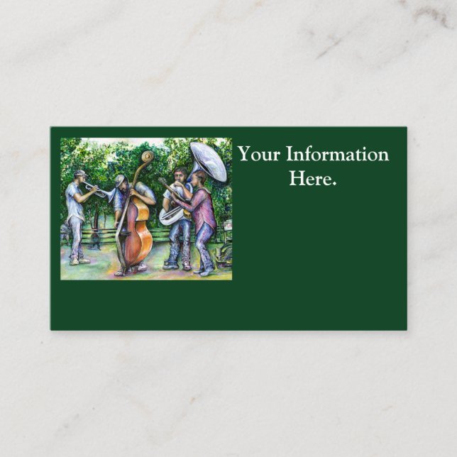 Mamman varnade mig aldrig om teubaspelare visitkort (Framsida)