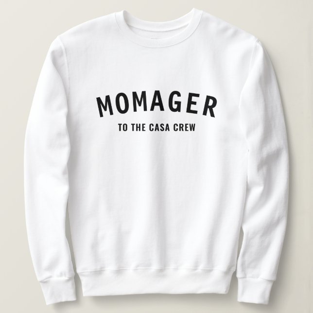 Mammanager | Moderna mammahanterar hundnamn Instag T Shirt (Design framsida)