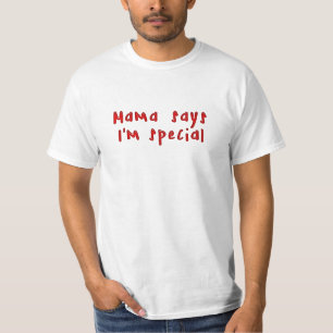 Mammanågot att säga mig förmiddagsakkunnig t shirt
