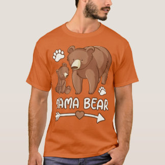 mammans björnskjorta för kvinnor, kvinnans mamma,  t shirt