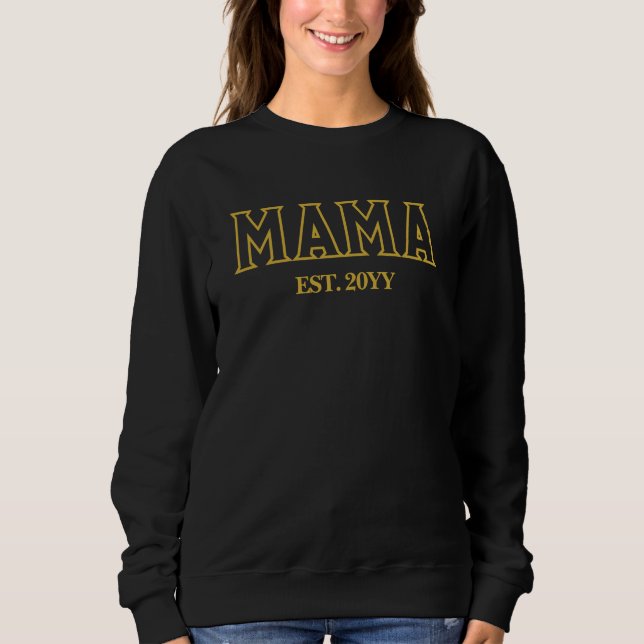 Mammans första års Personlig-Anpassningsbar - Gift T Shirt (Framsida)