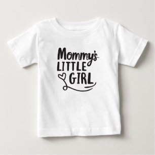 Mammans lilla flicka Ny mamma Design Girl Design T Shirt
