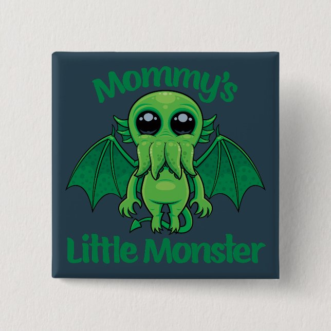 Mammans lilla monster Cthulhu Cuddles Knapp (Framsida)