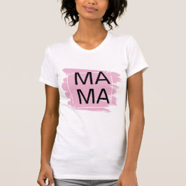 MAMMANS MINIMALISTISKA UTFORMNING T SHIRT