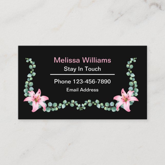 Mammans uppspelningsdatum och babysammanträde visitkort (Framsida)