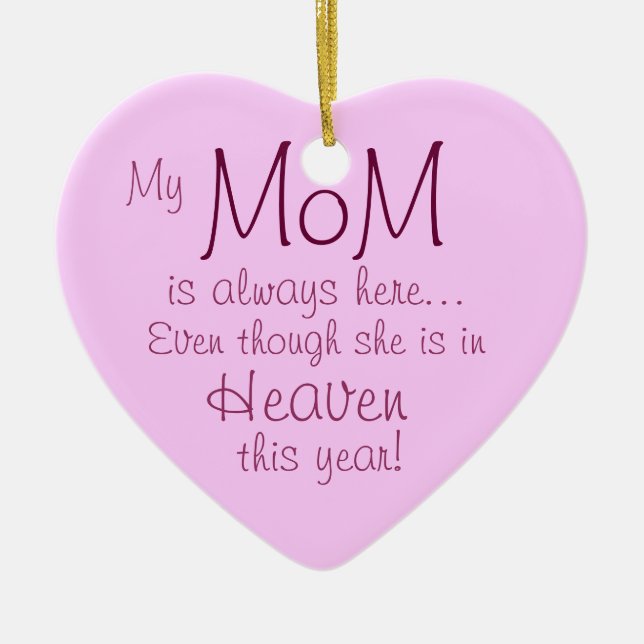 mammaprydnad julgransprydnad keramik (Framsidan)