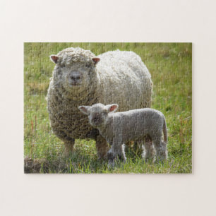 Mamma's Baby Lamp - 11 x 14 Pussel