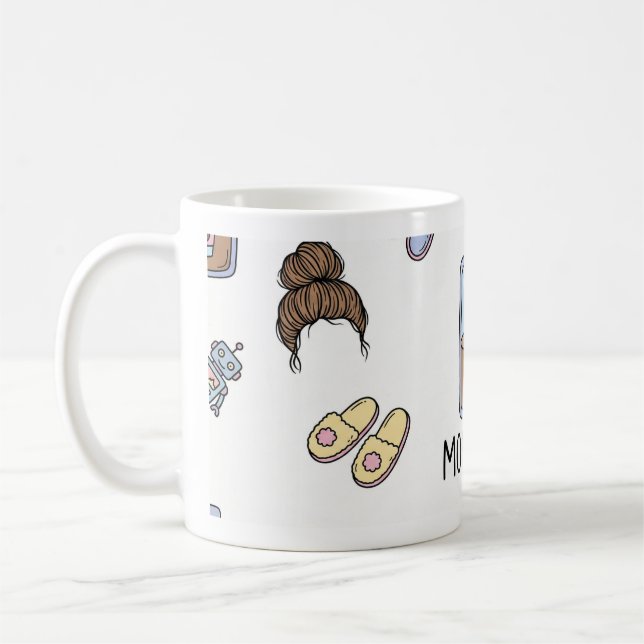 Mammas Bränslebatteri Omslag Kaffemugg (Vänster)
