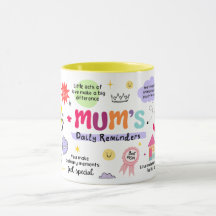 Mammas Dagliga Påminnelse Mugg
