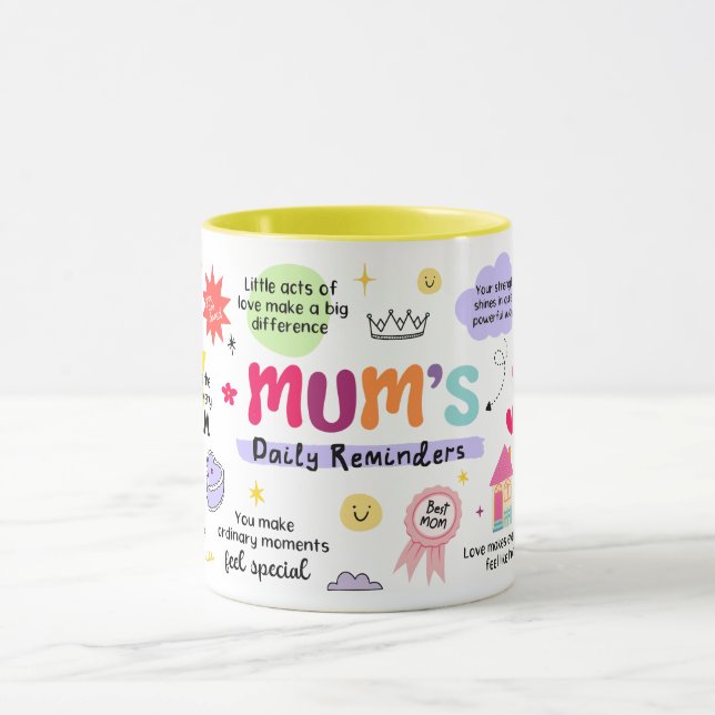 Mammas Dagliga Påminnelse Mugg (Center)