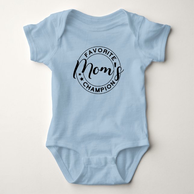 Mammas favorit Champion Blue T Shirt (Framsida)