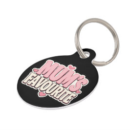 Mammas Favorit Roliga Hund Halsband Djurbricka