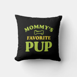 Mammas Favorit Valp Hund Mamma Dekor Kudde