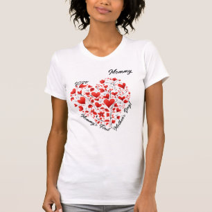 "Mammas första mors dag" Anpassningsbar dam- T Shirt