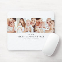 Mammas fotokollage Första mors dagssouvenirpresent