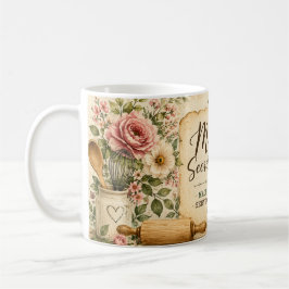 Mammas Hemliga Recept Kökskaffemugg med Blommor Kaffemugg