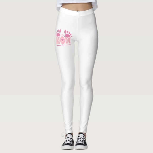 MAMMAS hjärtavtryck Leggings (Framsida)