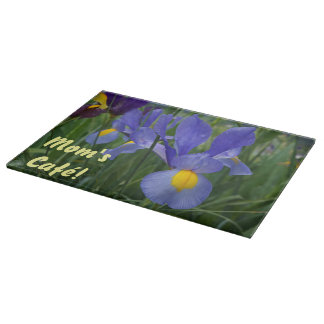 Mammas kafé skärbrädor Iris Blommor Mors