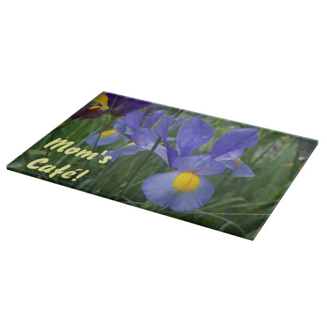 Mammas kafé skärbrädor Iris Blommor Mors (Hörn)