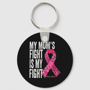 Mammas kamp är min kamp Bröstcancer Medvetenhet Gi Nyckelring