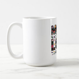 Mammas kärlek är hög (i tystnad) kaffemugg