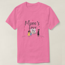 Mammas kärlek Kvinnodags T-shirt