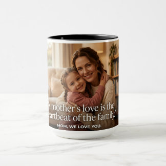 Mammas Kärleks Foto Mugg