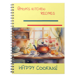 @Mammas kök recept Spiral anteckningsbok