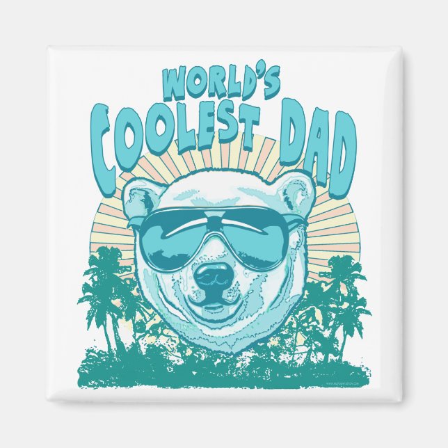 Mammas kolaste Pappa någonsin Magnet (Framsidan)