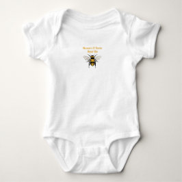 Mamma's lil Honey bee T-Shirt Baby Bodydräkt